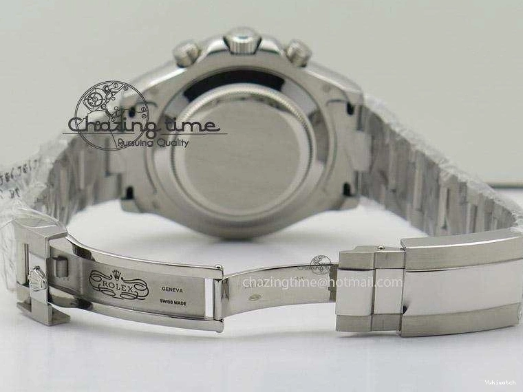 SS Dial A7750 on SS 116680 Bracelet YachtMaster II White 0423